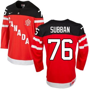 Olympic Hockey P.K Subban Authentic Kinder Rot – Team Canada #76 100th Anniversary